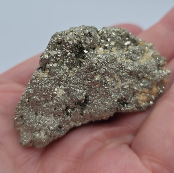 Iron Pyrite Golden Cluster Crystal Stone - Picture 3 of 5